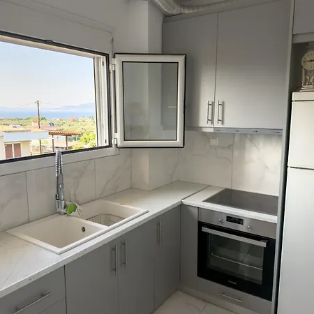 Modern Sea View - Apartment Arkítsa